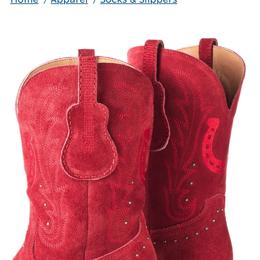 Dingo - Hallmark Grand Ole Opry Red Western Cowboy / Cowgirl Boots, NIB, Size 9 - Picture 5 of 9